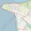 Trace GPS Saint-Froult Port des Barques Estuaire de la Charente, itinéraire, parcours