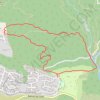 Trace GPS Vallon de la Cabre - Agay, itinéraire, parcours