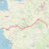 Trace GPS La Loire de Saint-Nazaire à Cosne-sur-Loire, itinéraire, parcours