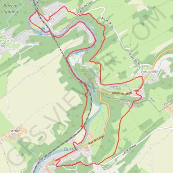 Trace GPS Marche ROBIN - Belgique - 6941 Bomal-sur-Ourthe, itinéraire, parcours