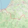 Trace GPS Hendaye--Col d'Osquich, itinéraire, parcours