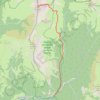 Trace GPS Pointe de l'Arcalod, itinéraire, parcours