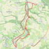 Trace GPS Grimbosq Thury-Harcourt sur les deux rives de l'Orne, itinéraire, parcours
