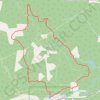 Trace GPS Snowshoe Hare Loop, itinéraire, parcours