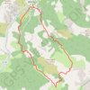 Trace GPS PIED_SEYNE-4 -tour-du-carton 19,5 km 1424 m d+, itinéraire, parcours