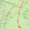Trace GPS Sommet de Pouy Louby par Peyresourde, itinéraire, parcours