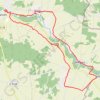 Trace GPS De Voulx à Vallery, itinéraire, parcours