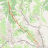 Trace GPS Col valanche, itinéraire, parcours