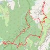 Trace GPS Lances de Mallisard, itinéraire, parcours