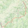 Trace GPS GR654 De Irancy (Yonne) à La Charité-sur-Loire (Nièvre), itinéraire, parcours