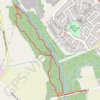 Trace GPS Guelph Walking, itinéraire, parcours