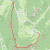 Trace GPS Lac de la Thuile - Montgelas, itinéraire, parcours