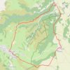 Trace GPS Entre Monne et Liauzun - Chaynat, itinéraire, parcours