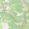 Trace GPS Les Granges de Gauron, itinéraire, parcours