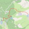 Trace GPS Lac du Brouffier, itinéraire, parcours