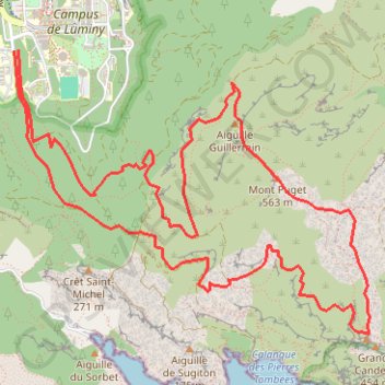 Trace GPS Col de la Candelle, itinéraire, parcours