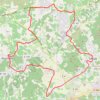 Trace GPS Les ocres - Roussillon, itinéraire, parcours