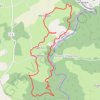 Trace GPS Les Gorges du Bès - Morsanges, itinéraire, parcours