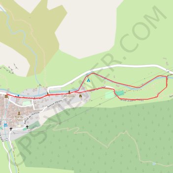 Trace GPS Pont du Coq, itinéraire, parcours