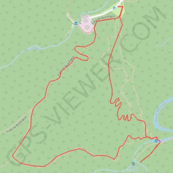 Trace GPS 🚶 Trace du Saut des Trois Cornes, itinéraire, parcours