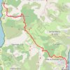 Trace GPS Cap Corse de Bastia à Nonza, itinéraire, parcours