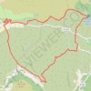 Trace GPS Lauriole et les meulières de Saint-Julien, itinéraire, parcours