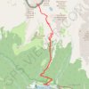 Trace GPS Col de cerise, itinéraire, parcours