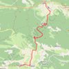 Trace GPS Sentier Cathare - D'Espezel à Puivert, itinéraire, parcours