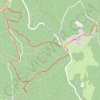 Trace GPS Monts de Guéret - Badant, itinéraire, parcours