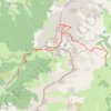 Trace GPS Lachaup La Jarjatte variante alpine au Grand Ferrand, itinéraire, parcours