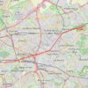 Trace GPS Canal de l'Ourcq de Pantin à Sevran, itinéraire, parcours