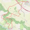 Trace GPS Boucle La Cavalerie Sainte Eulalie, itinéraire, parcours