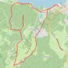 Trace GPS J6 - Lac saut bourrique cascad, itinéraire, parcours
