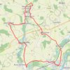 Trace GPS Les trois vallées - Corbie - Bavelincourt, itinéraire, parcours