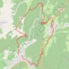 Trace GPS Cerdon -Saint Alban (01), itinéraire, parcours