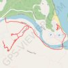 Trace GPS Ludington State Park, itinéraire, parcours