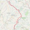 Trace GPS Grande traversée du Drakensberg, itinéraire, parcours