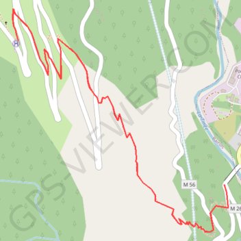 Trace GPS Clans - Bairols, itinéraire, parcours