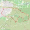 Trace GPS Drailles de Pierrefeu-du-Var, itinéraire, parcours