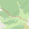 Trace GPS Le Mont Fourcat, itinéraire, parcours
