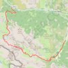 Trace GPS Val Maira : Saretto - Chialvetta, itinéraire, parcours