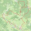 Trace GPS Rando entre Autun et Le Creusot - Broye, itinéraire, parcours