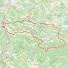 Trace GPS De Foix à Montségur, itinéraire, parcours