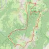 Trace GPS Chaurionde - Monts d'Armenaz par les crêtes, itinéraire, parcours