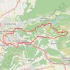 Trace GPS D'Aix-en-Provence à Cézanne, itinéraire, parcours