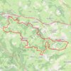 Trace GPS Le Val d'Aix - Saint-Germain-Laval, itinéraire, parcours