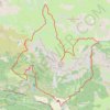 Trace GPS Monte Bersaio, itinéraire, parcours