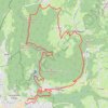 Trace GPS Nivolet - Doriaz, itinéraire, parcours