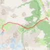 Trace GPS Lac d'arsine, itinéraire, parcours