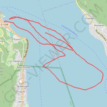 Trace GPS SailFreeGps_2020-07-18_16-57-32, itinéraire, parcours